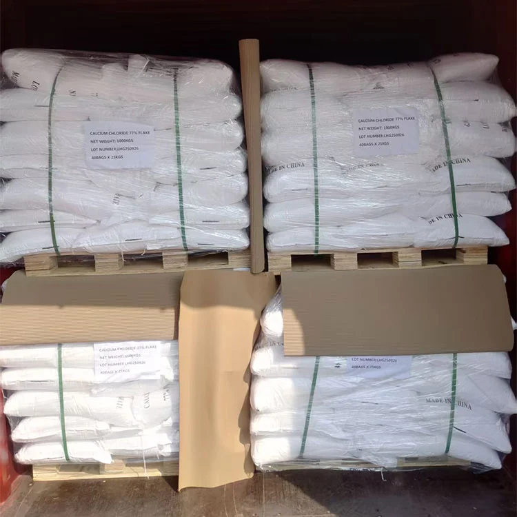 High Purity Calcium Chloride Flakes များ